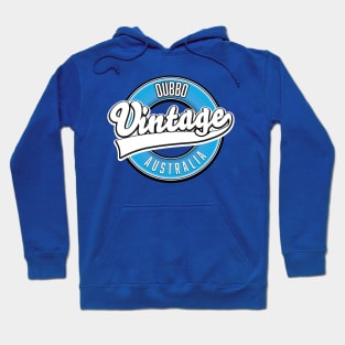 Dubbo australia vintage style logo Hoodie